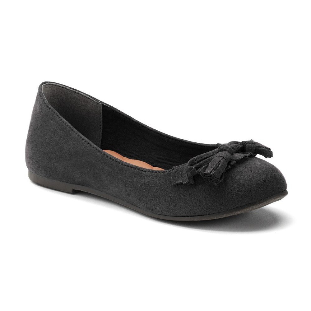 Mudd Girls Ballet Flat Shoes in Black